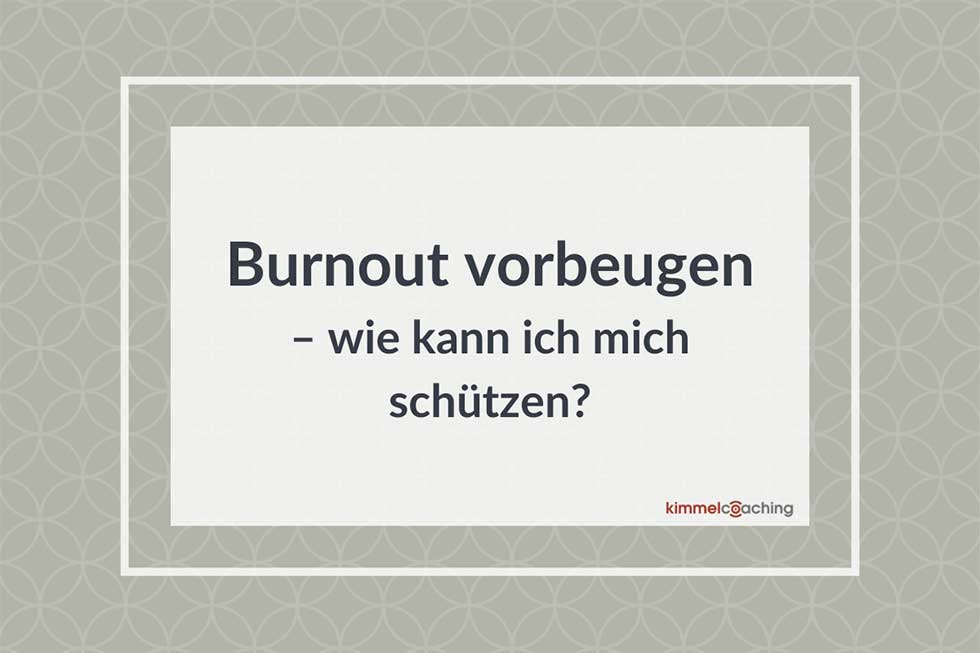 Burnout-vorbeugen